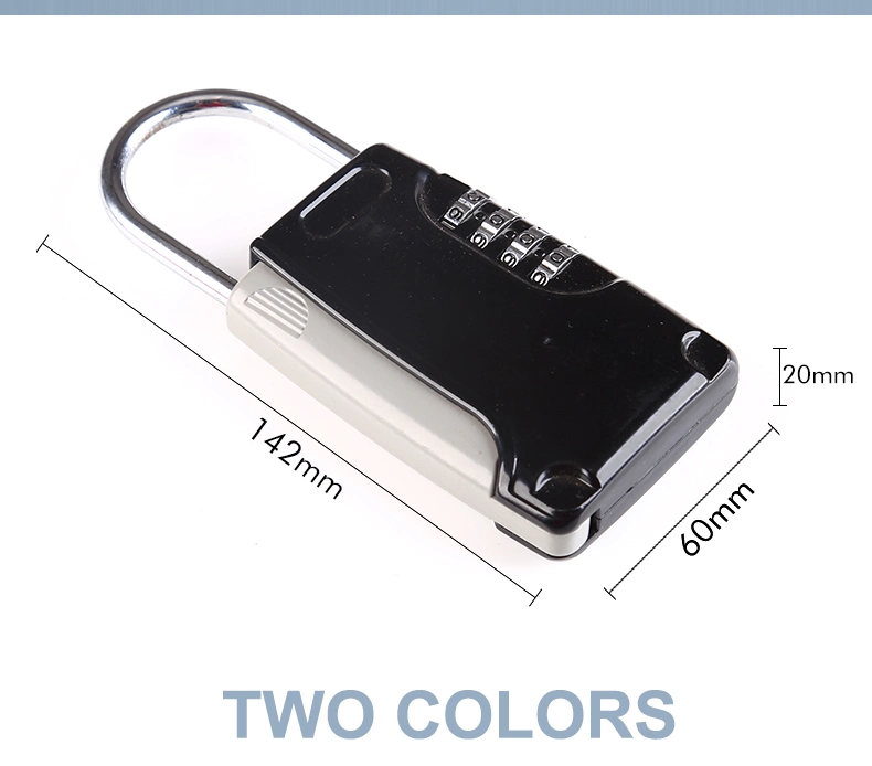 High Quality Hotel Office Home Portable 4 Digit Password Wall Mount Outside Key Safe Box Storage Safe Key Lock Box