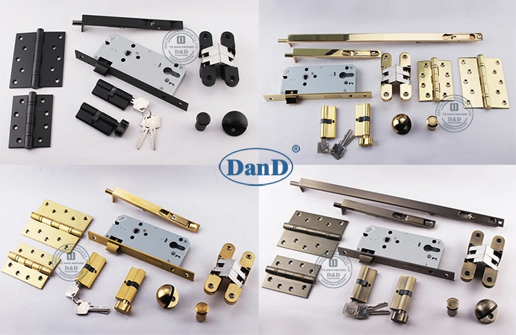 Manufacturer Quality Accessories Solid Brass Door Locker Bolts and Latch