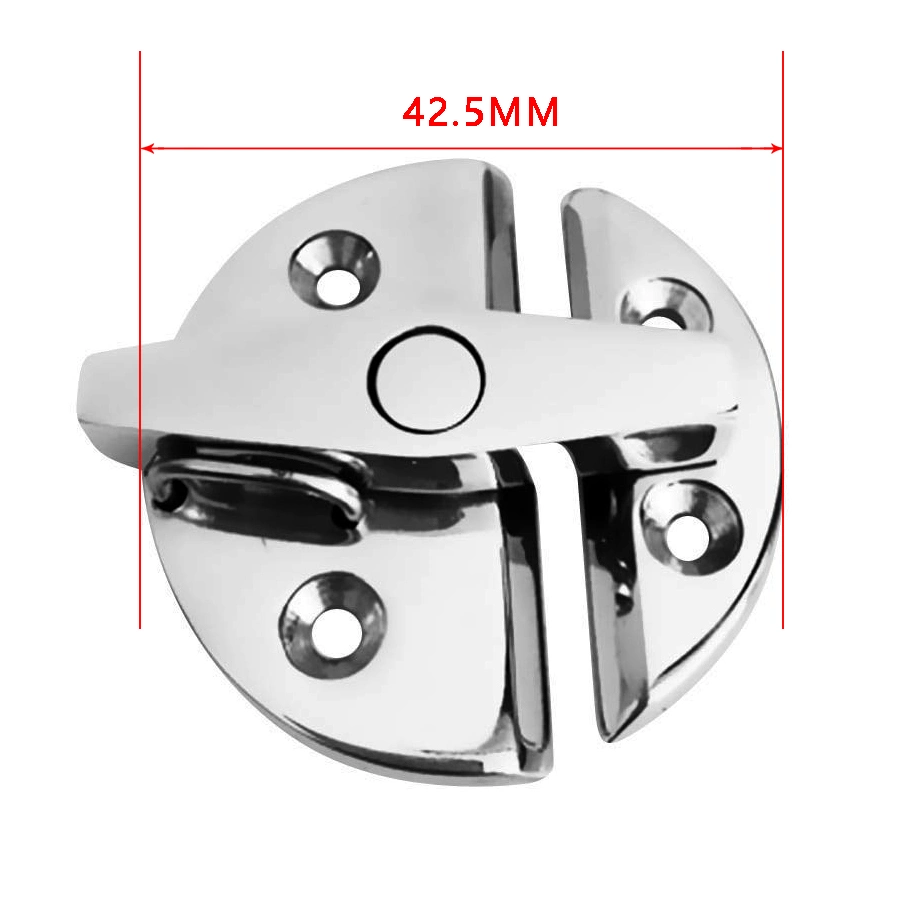 Marine Boat Round Twist Lock Door Cabine Hatch Turn Catch Latch SS316