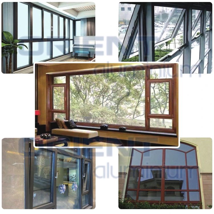 Wholesale New Design Aluminium Double Glazed Metal Folding Windows