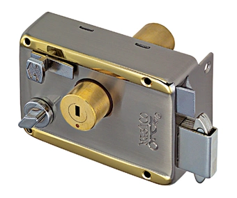 Iron Lock Case Door Hardware Secuirty Door Lock in Cylinder Locksets with Chain