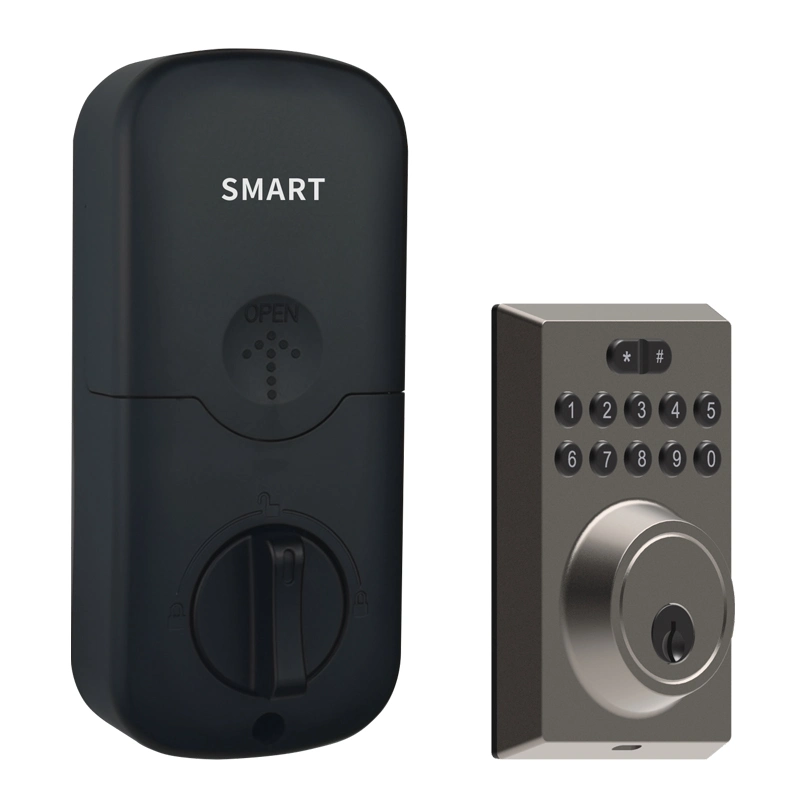 60-70 Adjustable Bolt Wooden Door Smart Lock for 35-50mm Door Thickness