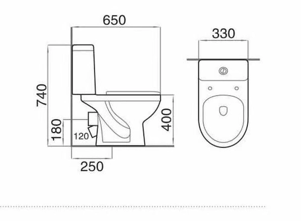 East Europe Russia Classic 45 Degree Angel Connection Outlet XP Trap Two Piece Cheap China Ceramic Sanitary Ware Toilet with Trapzoid Water Tank Bowl Seat Cover