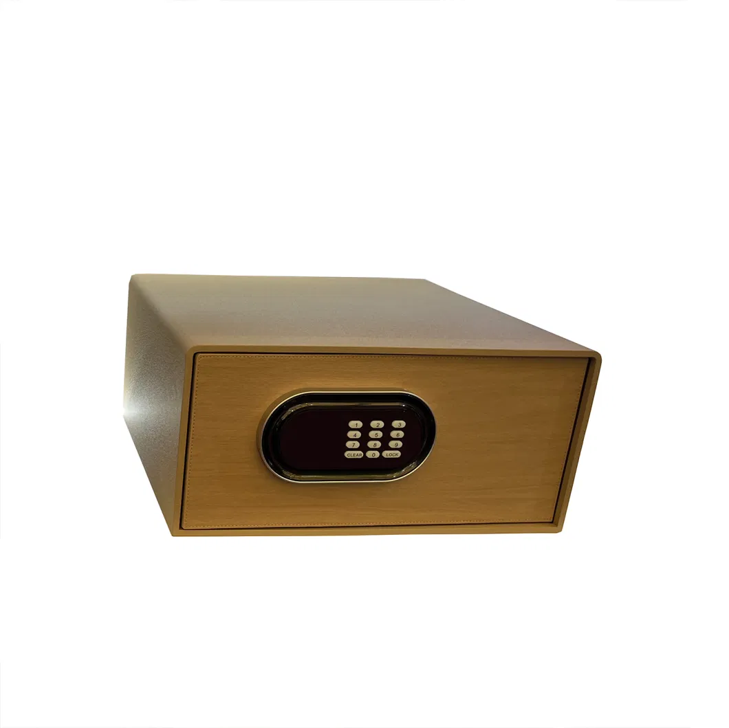 Portable Jewelry and Money Drawer Safety Deposit Box with Keypad Lock for Hotel Room