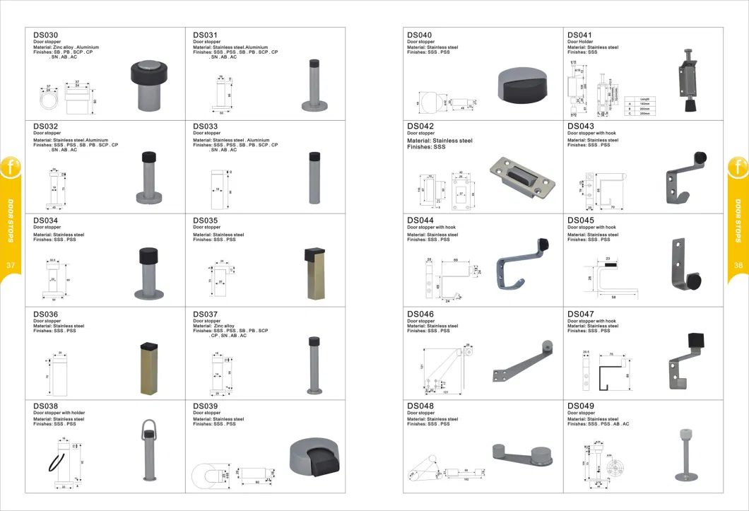 Cheaper and Stronger Door Iron Window Tower Bolt-Latch