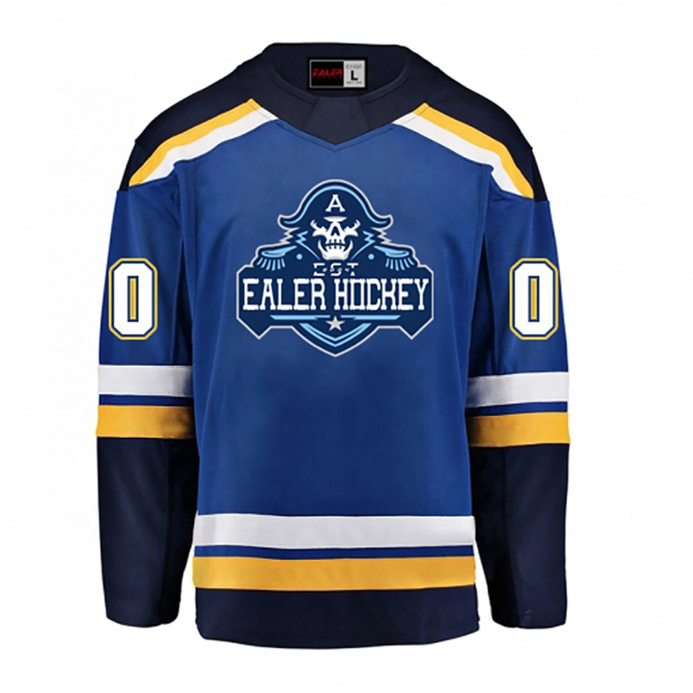 Cheap Wholesale Full Sublimation Printing 100% Polyester Funny Custom Ice Hockey Goalie Jersey