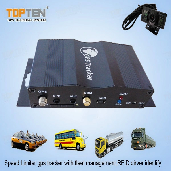 Vehicle Fleet GPS Tracker Support Fuel Monitoring, Car Door Lock/Unlock and Camera Security Alarm (TK510-TN)