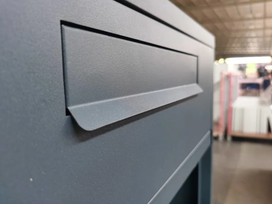 Modern Outdoor Parcel Cabinet Wholesale Steel Mail Box Simple Lightweight Drop Box