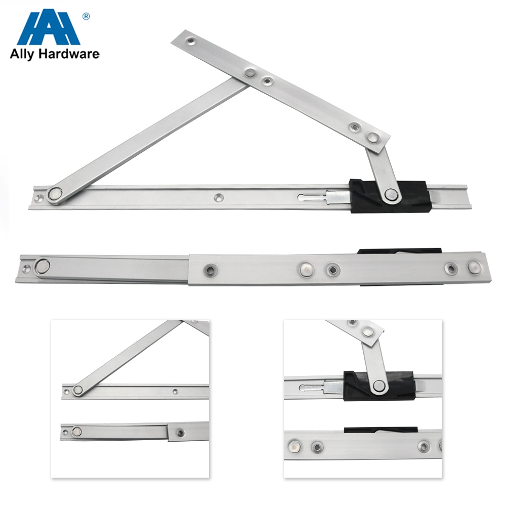 Square Groove Casement Friction Window Stay Arm for Aluminum Window