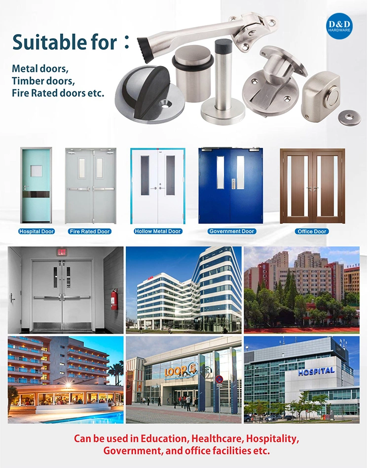 Modern Design Stainless Steel 304 Hardware Best Interior Door Stop