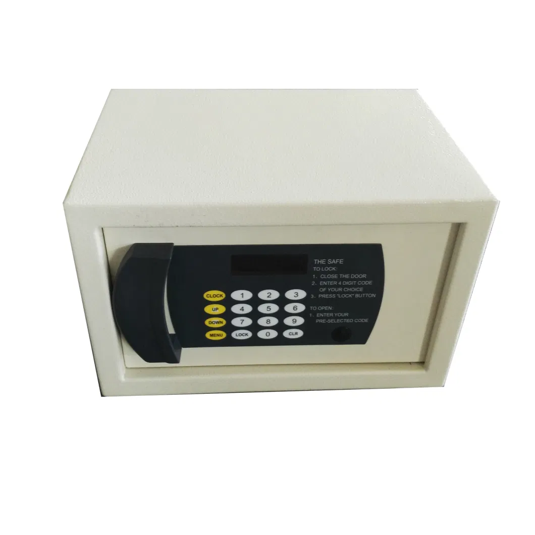 Money Cash Safewell Office Home Smart Metal Mini Hotel Safe Box