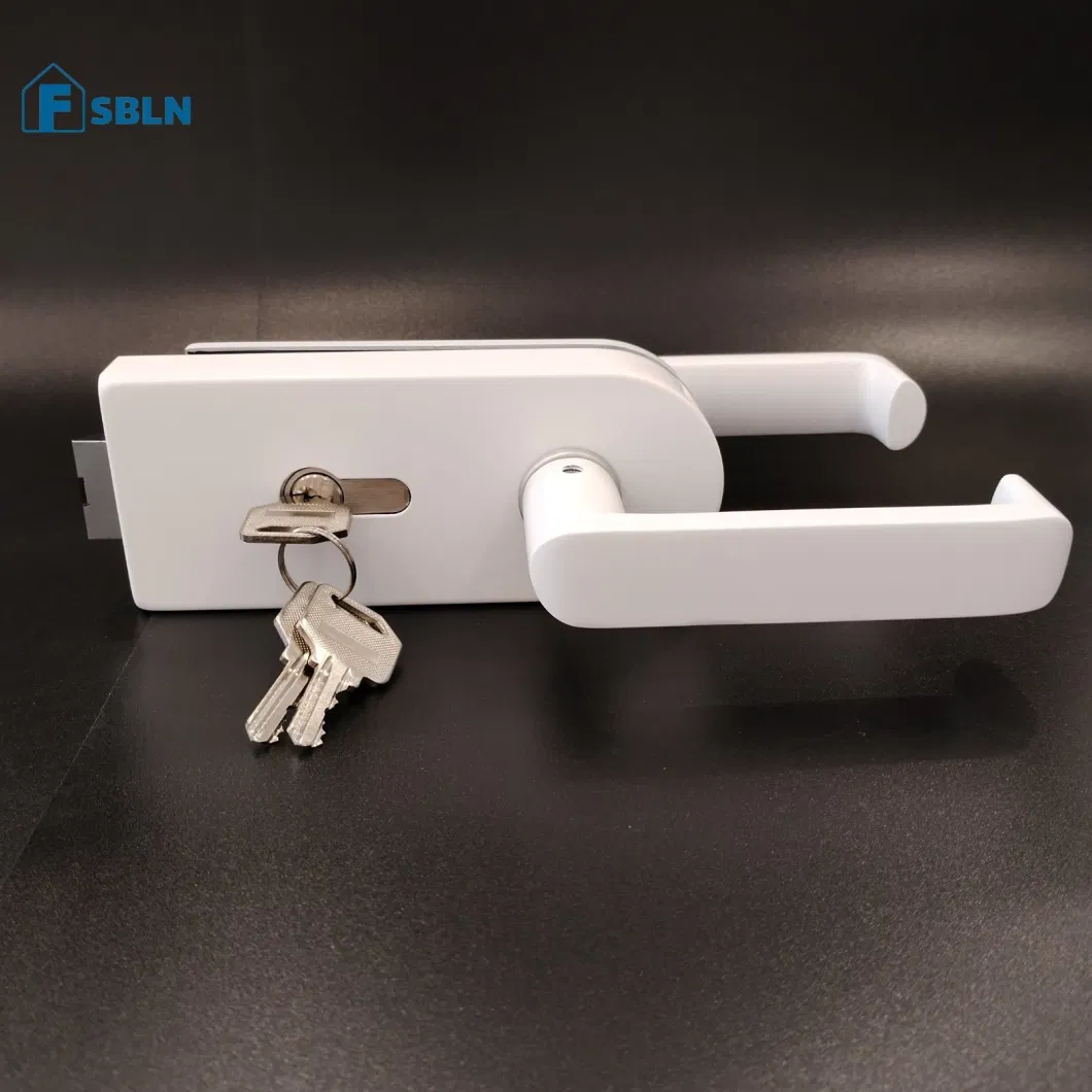 Straight Oval Keyhole and Cylinder Hook Bolt Door Lock