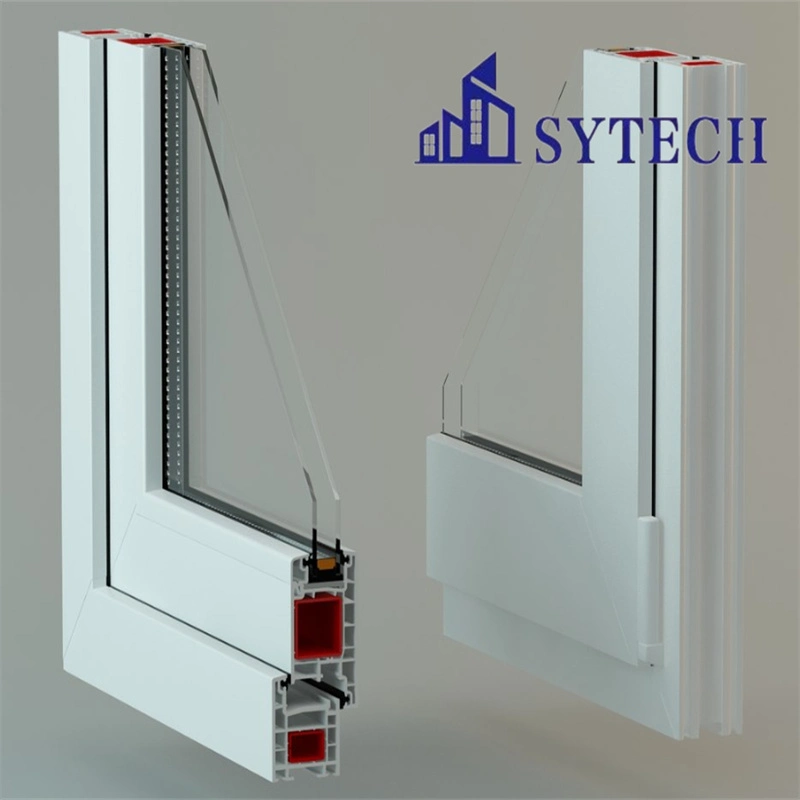 New Window Grill Design Vinyl/Plastic/PVC Casement Windows/PVC Window China