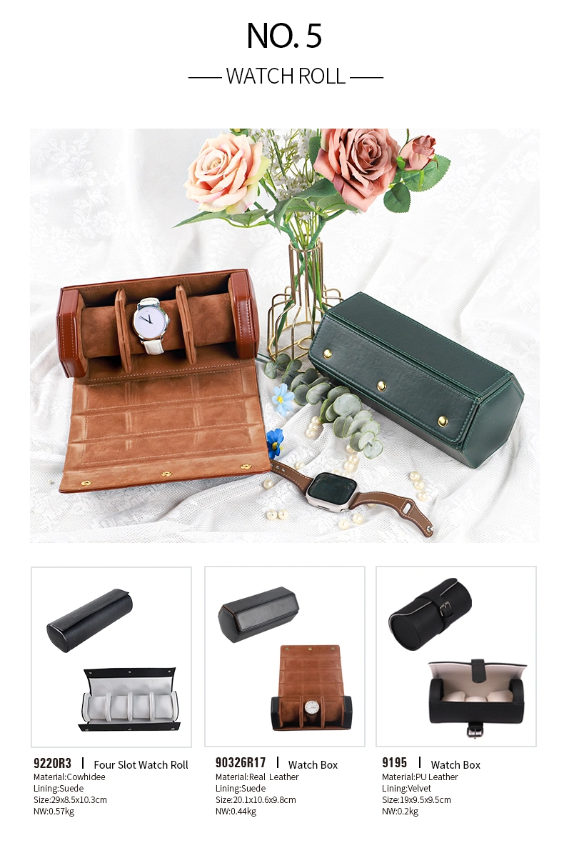 High-End New Styles New Style Leather Gift Box Luxury Jewelry Display Box