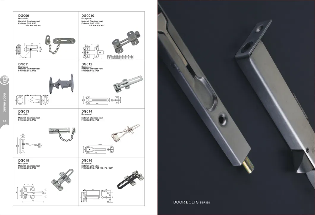 Cheaper and Stronger Door Iron Window Tower Bolt-Latch