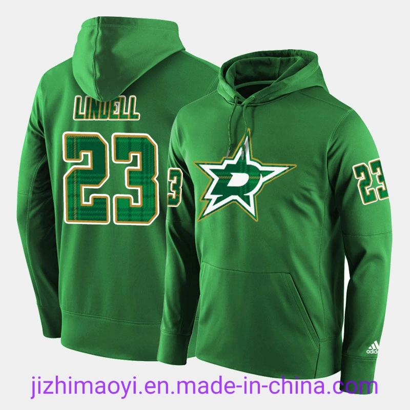 Wholesale Custom Dallas Stars Alexander Radulov Jamie Benn Joe Pavelski Miro Heiskanen Tyler Seguin Ben Bishop Goalie Cut Hockey Team Hoodies Sweatshirt