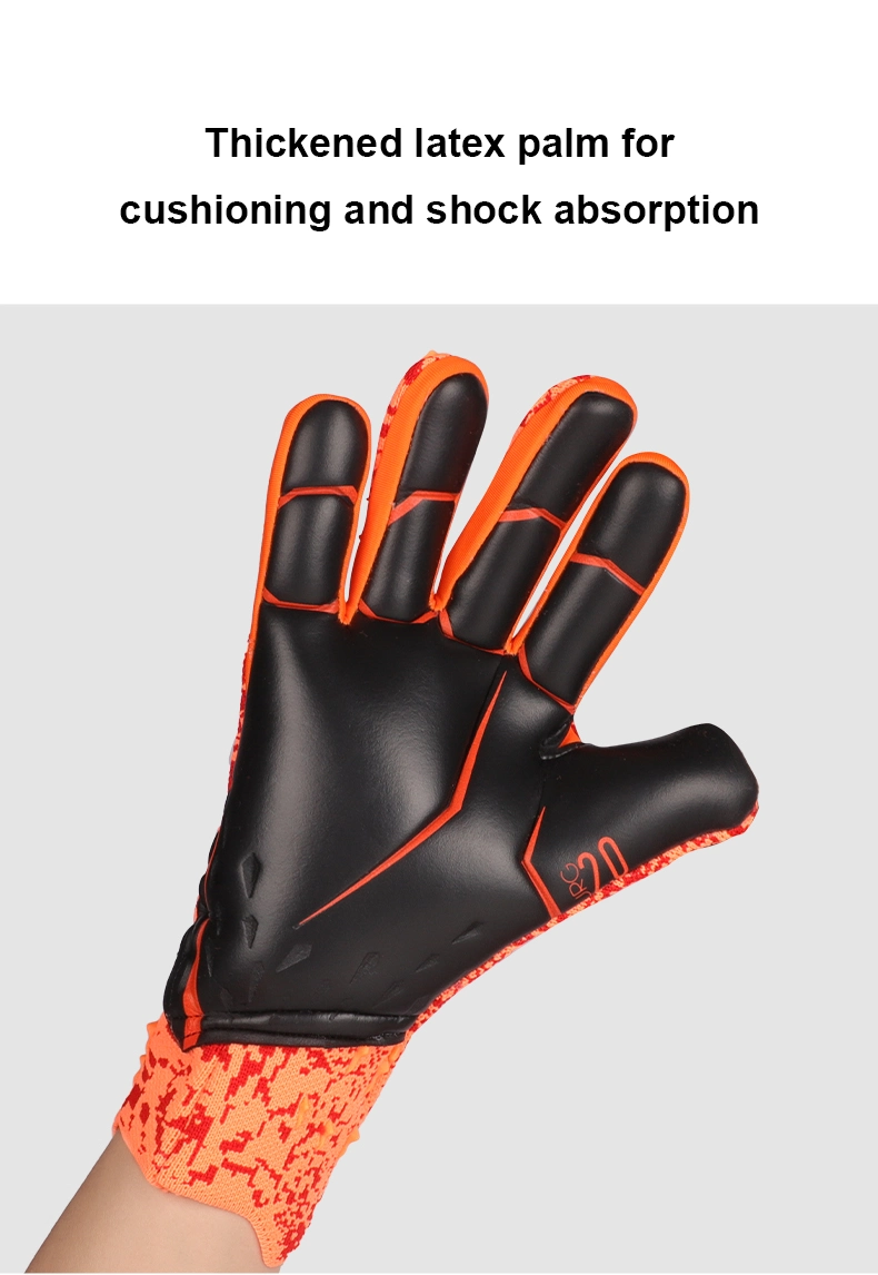 High Quality Hand Protection Fitness Protector Goalkeeper Gloves Football Goalie Gloves