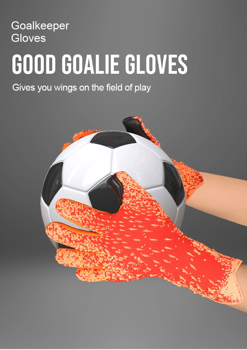 High Quality Hand Protection Fitness Protector Goalkeeper Gloves Football Goalie Gloves