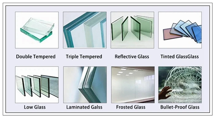 Aluminium Casement with Built-in Burgularproof Bars