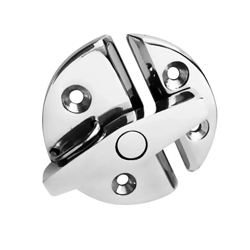 Marine Boat Round Twist Lock Door Cabine Hatch Turn Catch Latch SS316