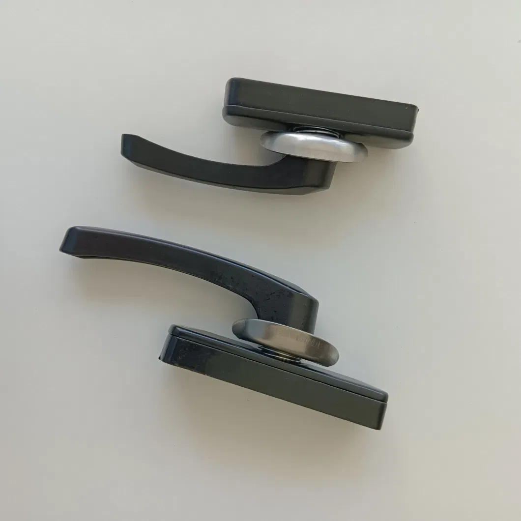 Zinc and Aluminium Alloy Sliding Window Lock - Crescent Shaped Design