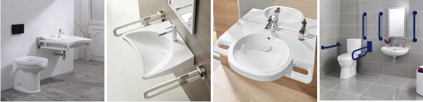 Ortonbath Open Toilet Accessories for Handicapped Ceramic Toilet Disabled Patient Hospital Handicap Wc Bowl/Bidet Wall Outlet
