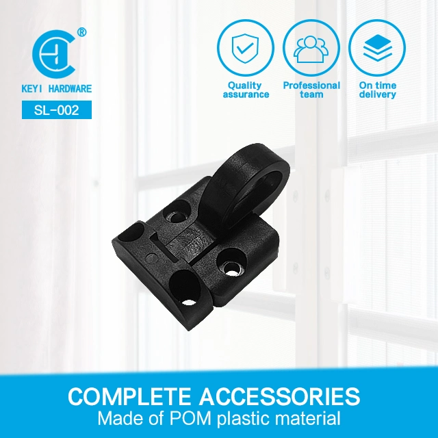 Keyi Metal Sliding Window Crescent Lock Plastic Window Lock Plastic Lock