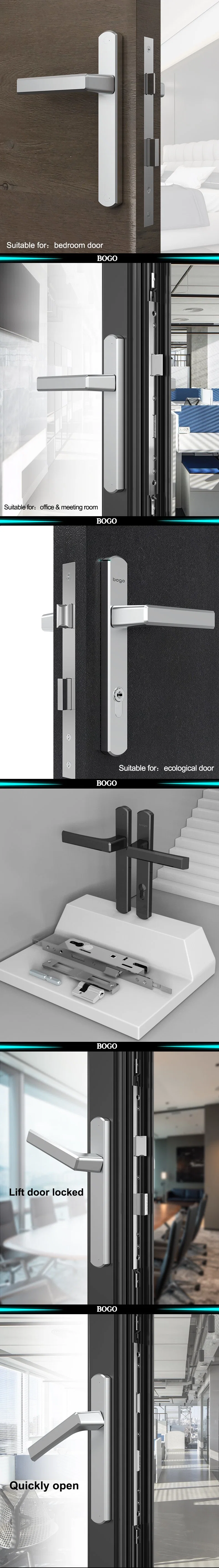 Best Keyless Deadbolt Lockable Door Handle Lock