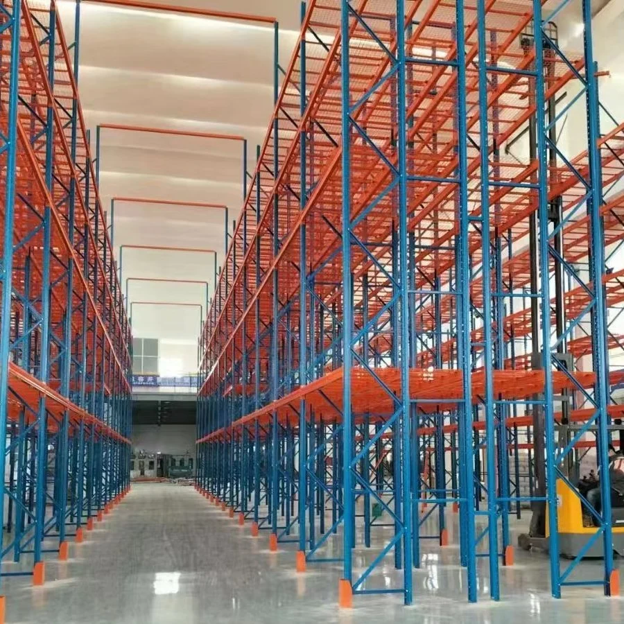 Warehouse Storage Racking Column Guard Corner Powder Coated Steel Pallet Rack Frame Upright Protector with ISO