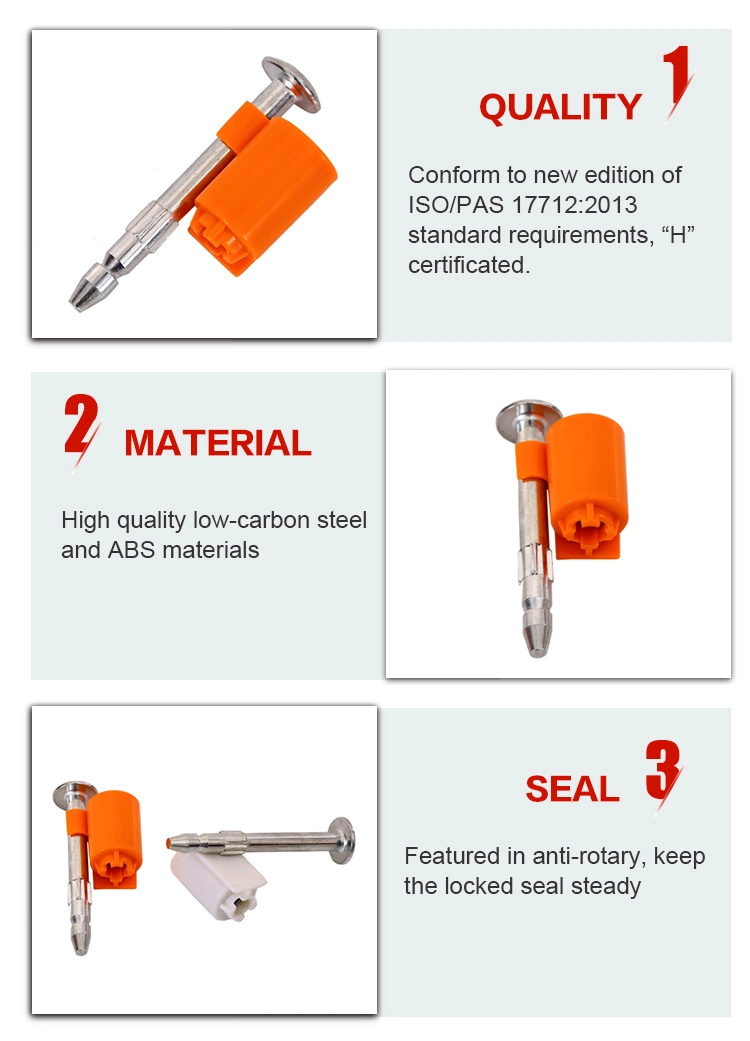 Environmental Protection Safety Bolt Container Door Seal Lock