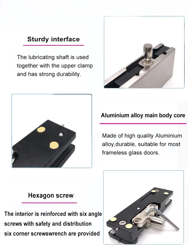 Tempered Glass Door &amp; Window Accessories Patch Fitting L Corner Hinge Glass Door Clamp Patch Fitting