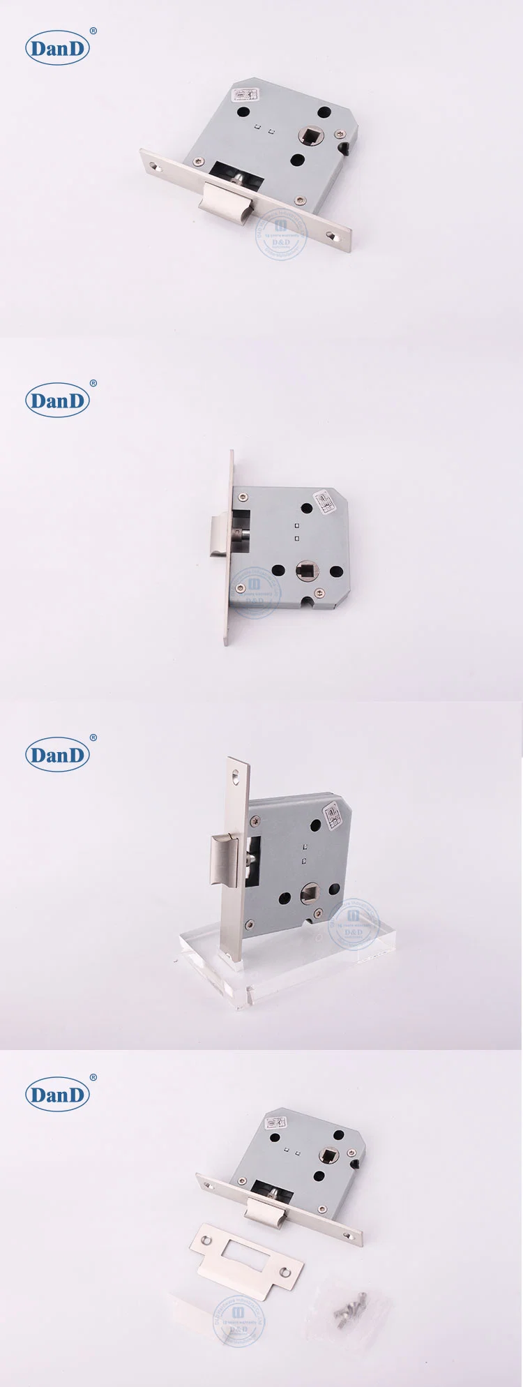 Latch Bolt Lock Body Stainless Steel 55mm Safety Mortise Door Lock