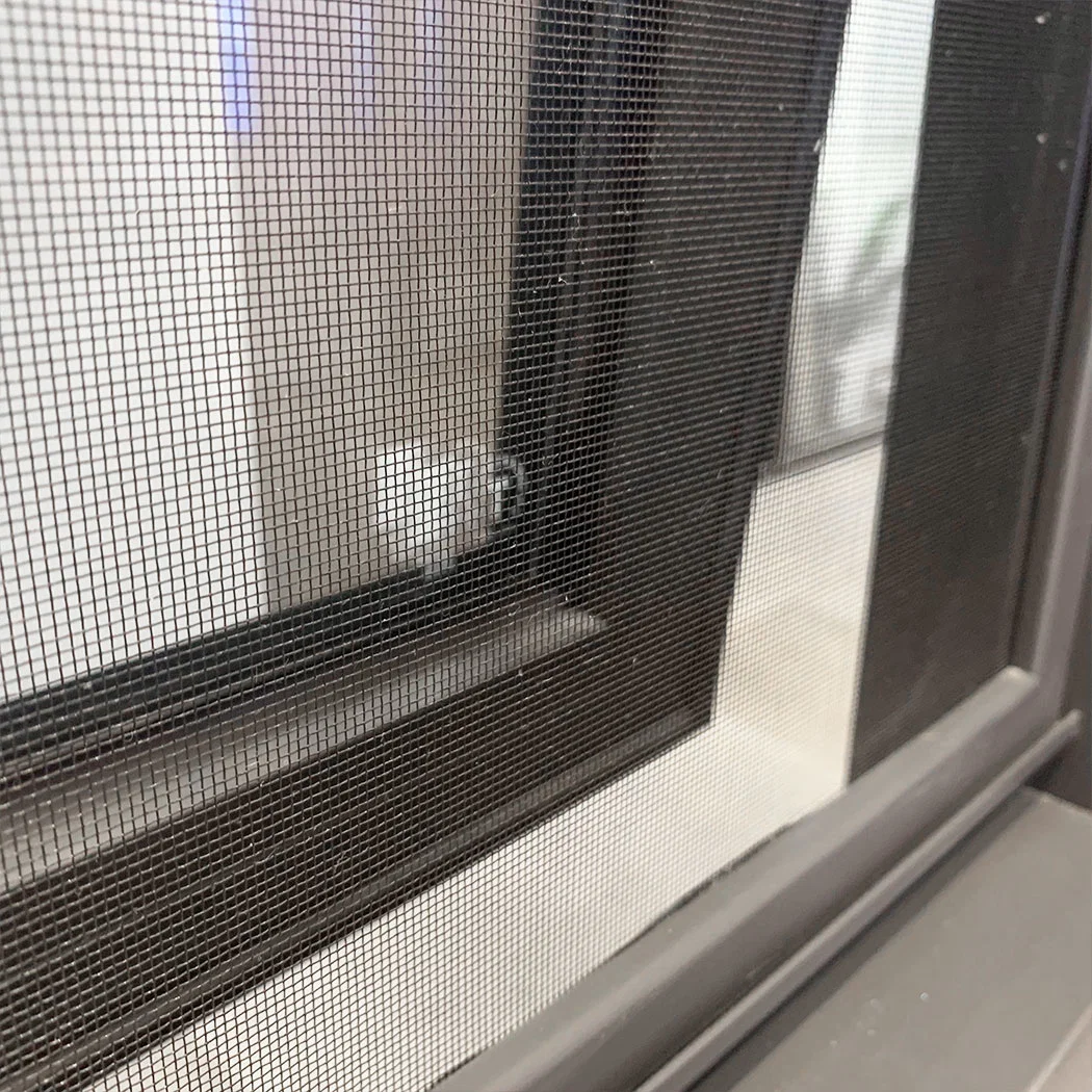 Powder Coated Thermal Break Aluminum Alloy Window with Latch Lock