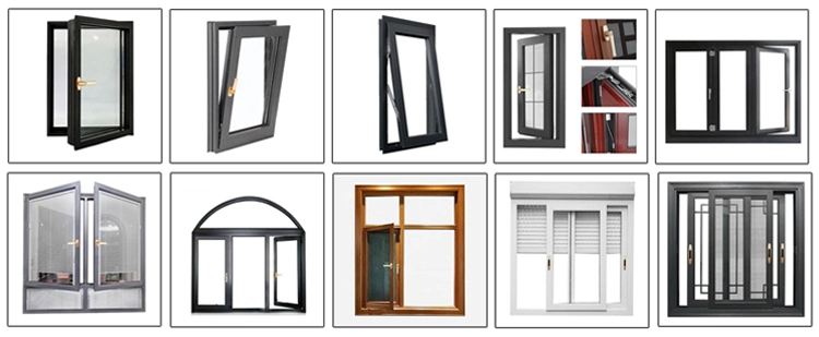 Zhtdoors Foldable Sliding Design Folding Door Aluminum Glass Toilet Door for Bathroom