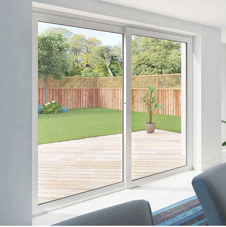 UPVC Windows Plastic Double Glazed Sliding Windows