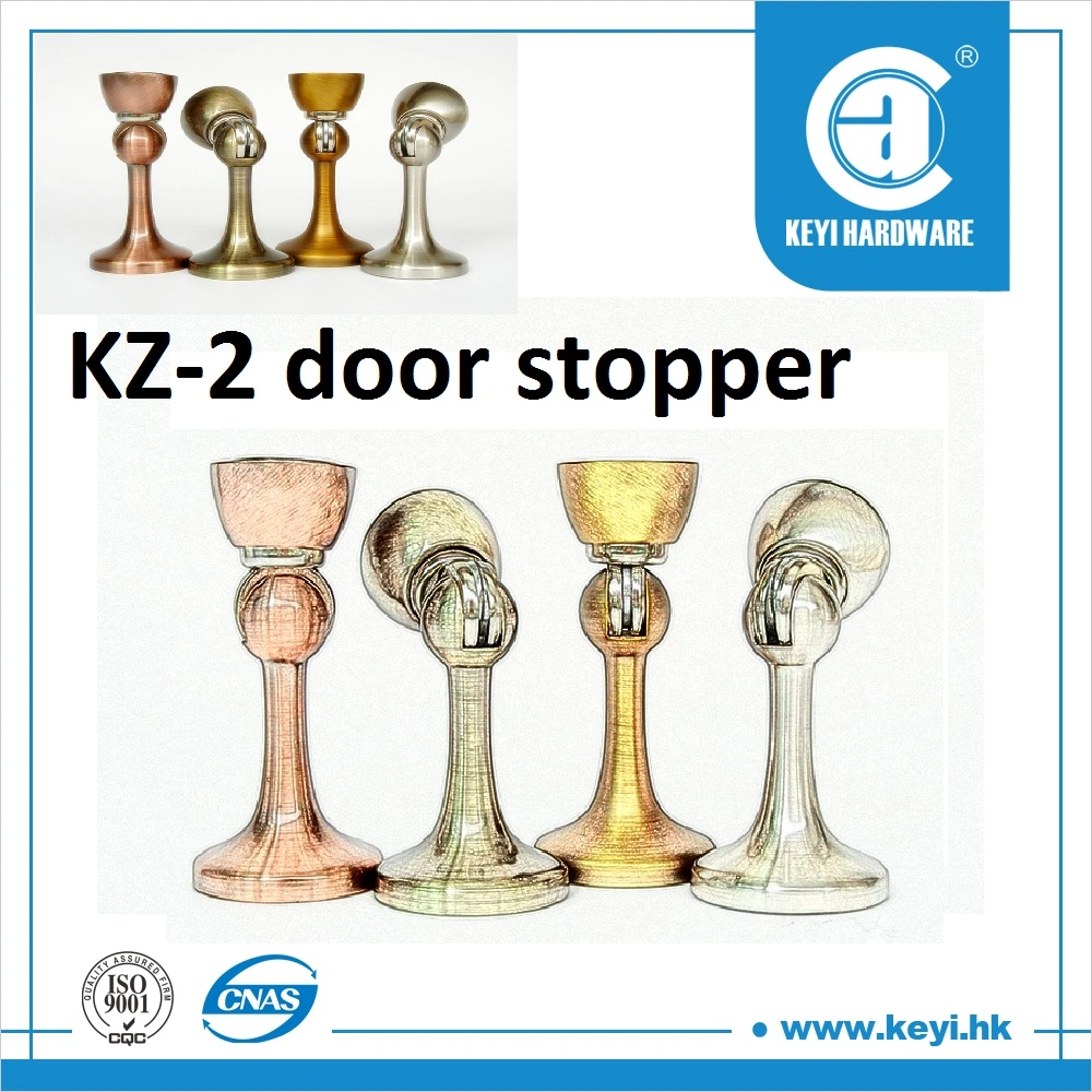 Keyi Metal Kz-2 Bedroom Door Suction / Bathroom Door Stop / Household Door Touch