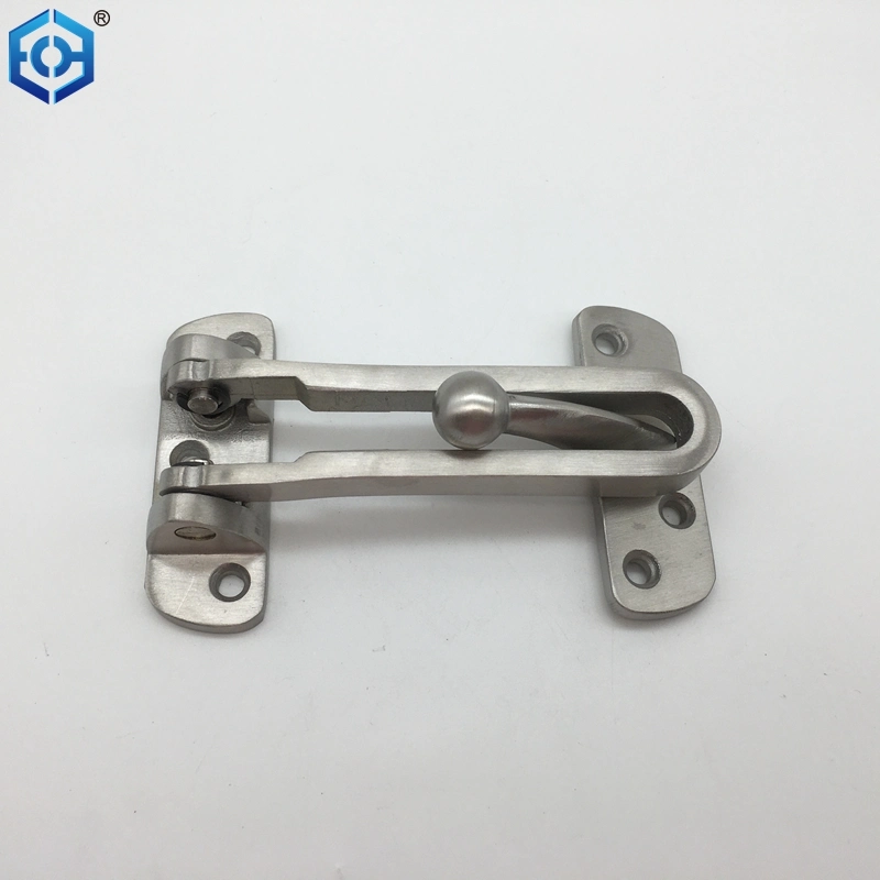 Stainless Steel Security Door Guard Gate Latches Swing Bar Door Chain Burglar