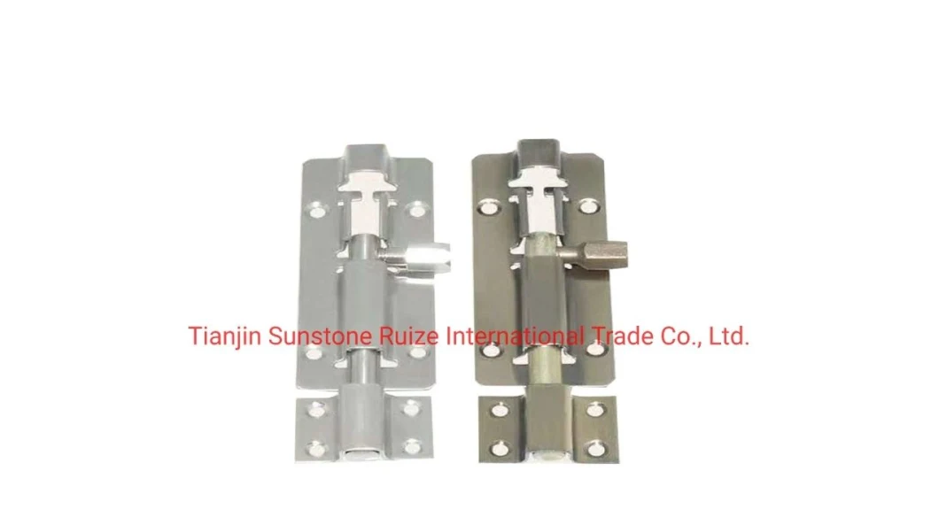 Antique Door Bolt Latch Stainless Steel Slide Security Door Lock 18mm