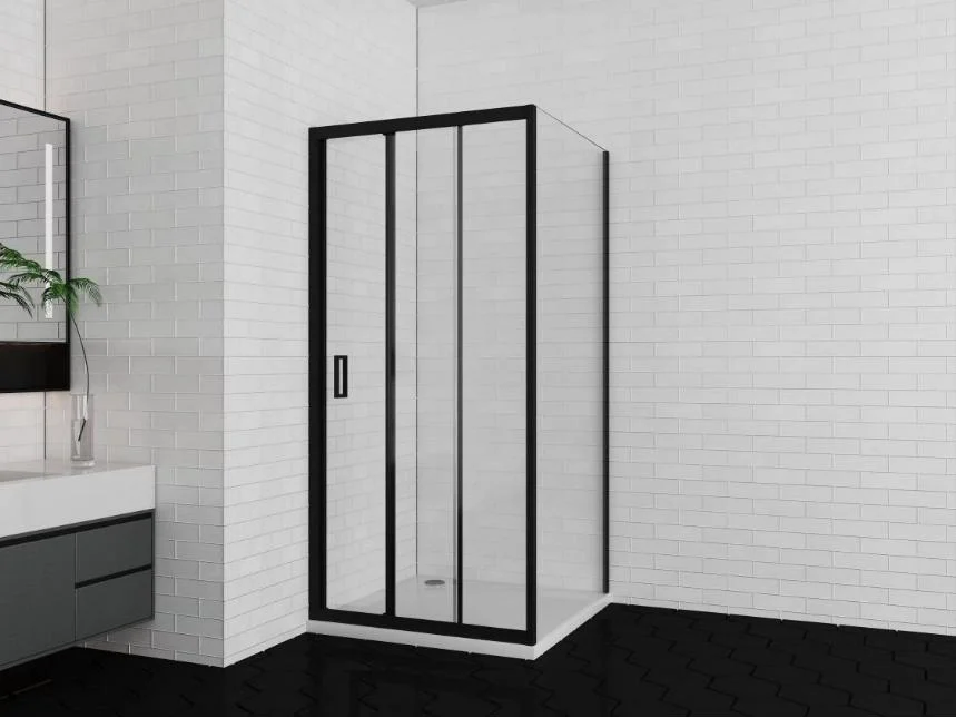 Shower Door with Soft Close Design Technology