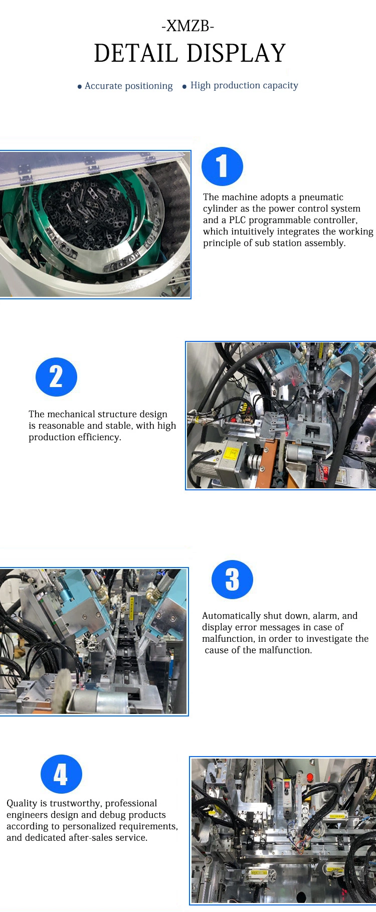 Automatic Assembly Machine for Door and Window Hardware Sliding Lock Limiters, Fully Automatic Assembly Mechanical Equipment