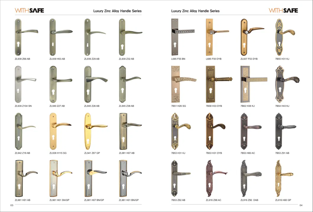 High Quality Zinc Alloy Security Door Cylinder Cover (16-1)