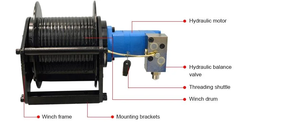 Capstan Cable Pulling Machine for Hydraulic Cable Pulling Winch