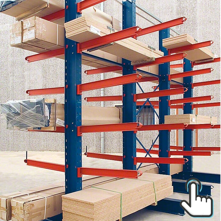 Warehouse Storage Racking Column Guard Corner Powder Coated Steel Pallet Rack Frame Upright Protector with ISO