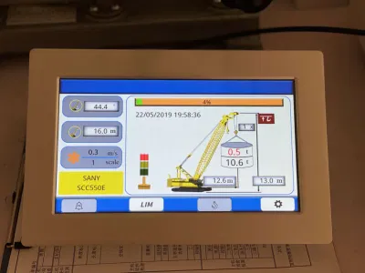 Indicatore di carico sicuro in fabbrica per Limiter di carico della gru flottante