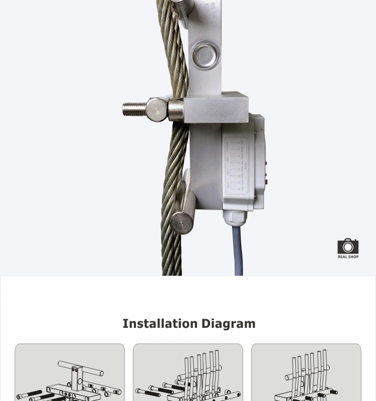 Wds-Mr100 Elevator Crane Wire Rope Lifting Measuring Instruments Weight Overload Limiter