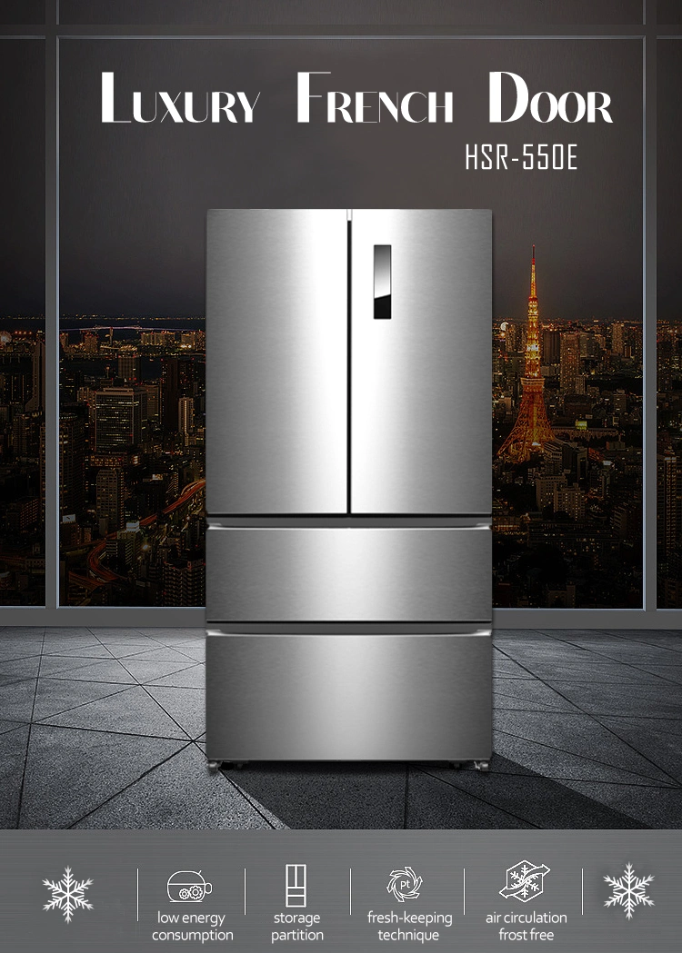 2024 New Design Side by Side French Door Refrigerator Sale