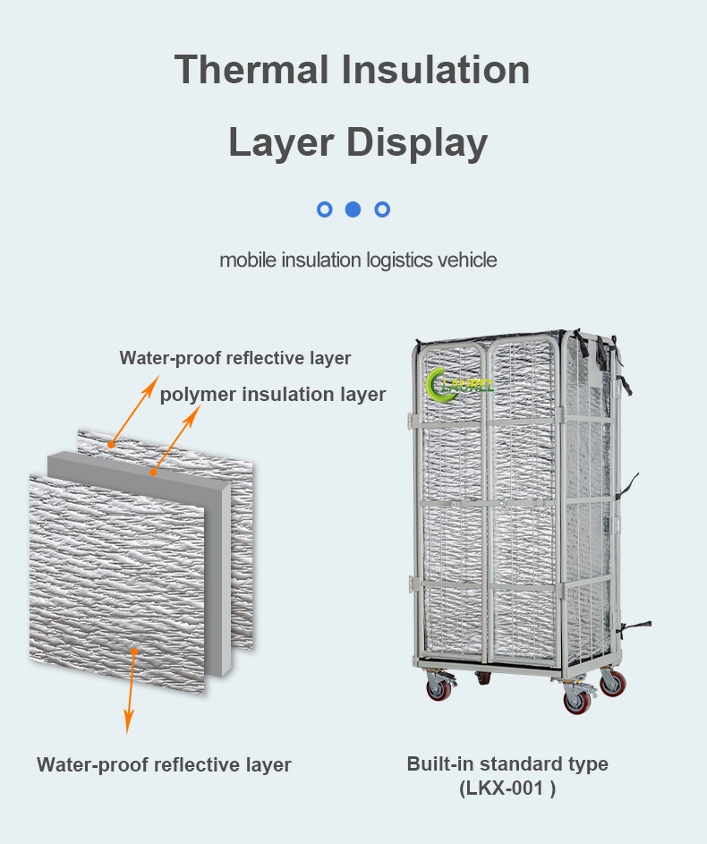 Mobile Thermal Logistics Vehicle Built-in Style Reinforcement Type