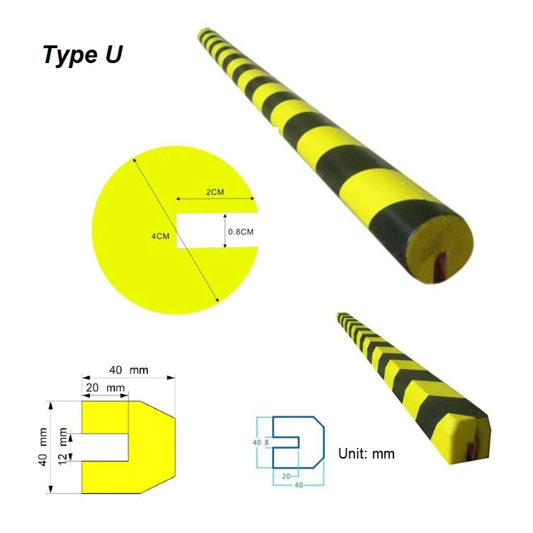 L-Shape U-Shape Safety Edge Protection Wall Corner Protector Anti Collision Corner Guard