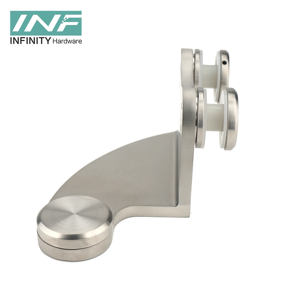 China Manufacturer Wholesale Modern Luxury Home Hotel Zinc Alloy Sliding Door Hardware Glass Door Fitting Sliding Roller System