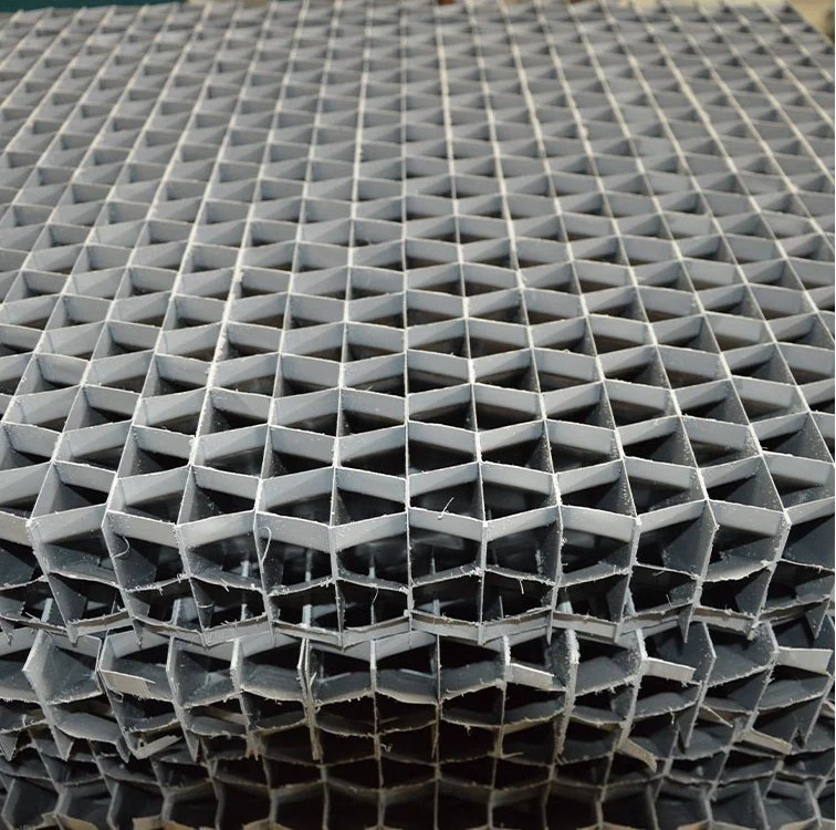 Round Cooling Tower Fill Cooling Tower Filling Material PVC Cooling Tower Fill Blocks